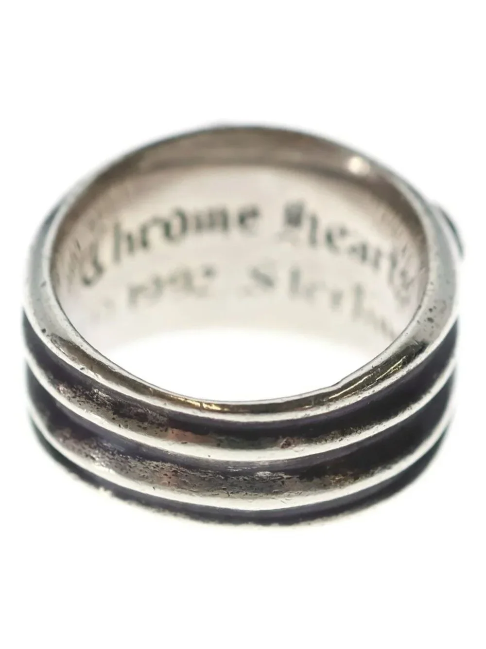 Chrome Hearts Dagger Ring Silver